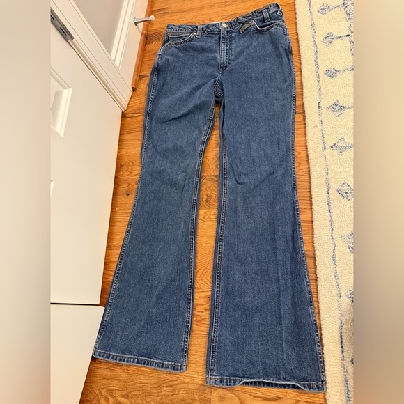 Wrangler x STAUD Flare Jeans Size 30x32 - Picture 2 of 13